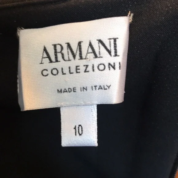 Vintage Armani Collezioni Strapless Dress - Picture 5 of 6